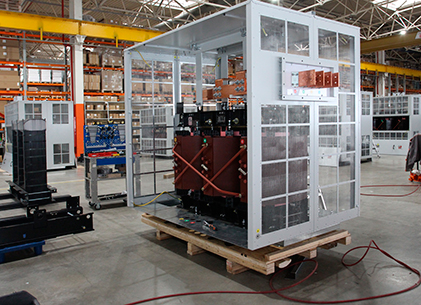 Производство сухих трансформаторов AKELCAST 4