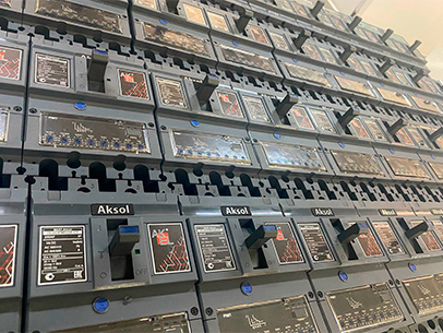 Процесс производства защитно-коммутационного оборудования AKEL